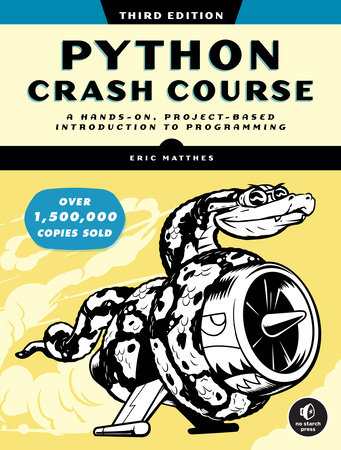 Cover of Python Crash Course, 3rd Edition
